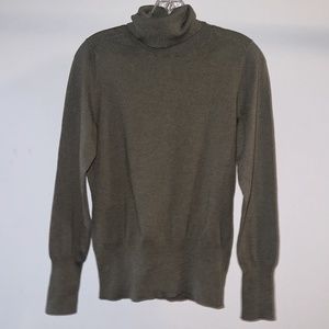 NWY Army Green Banana Republic Turtleneck